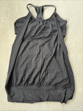 lululemon athletica Black Racerback Tank Top